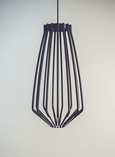 Lampada a sospensione - GABIA - Luxcambra - in metallo / contemporanea / con cavo
