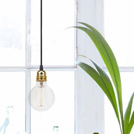 Lampada a sospensione - CHELSEA - Luxcambra - in vetro / vintage / con cavo