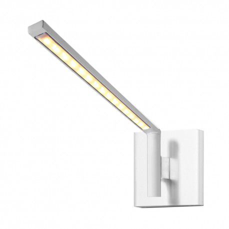 Applique contemporanea - MATRIX A - Luxcambra - da interno / in nichel / lineare