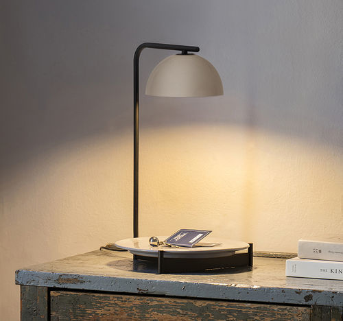 Lampada da tavolo - ABSIS S - Luxcambra - per ufficio / in ferro / in terracotta