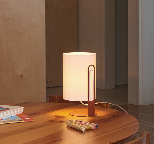 Lampada da tavolo - CLIPAM - Luxcambra - per ufficio / in metallo verniciato / in ferro