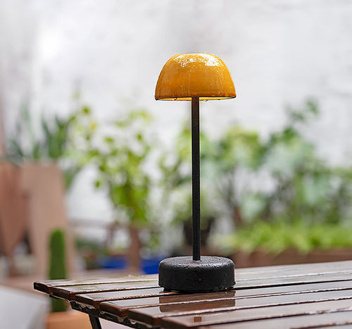 Lampada portatile - ABSIDIOLA  - Luxcambra - in ceramica smaltata / in ceramica / in alabastro