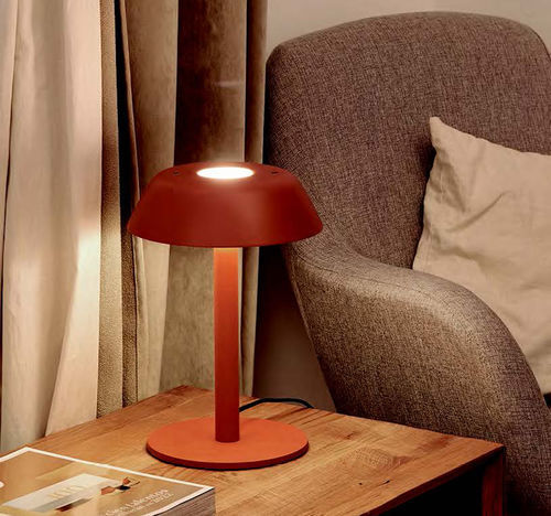 Lampada da tavolo - SARRIA S - Luxcambra - per ufficio / in metallo / in vetro