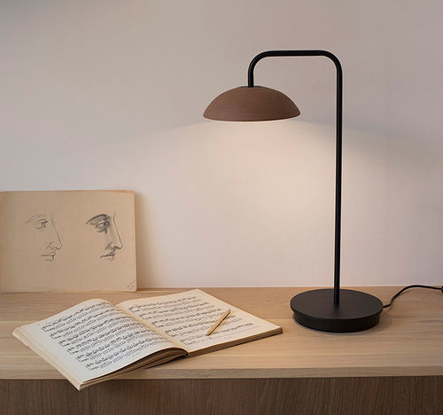 Lampada da tavolo - ABSIDIOLA S ARM - Luxcambra - per ufficio / in metallo verniciato / in ceramica