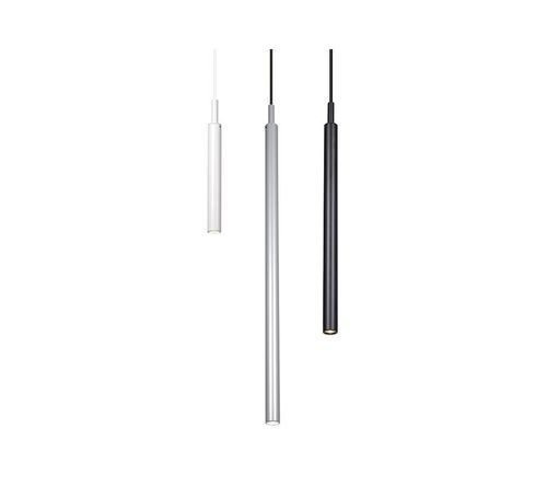 Plafoniera moderna - MILOS - Luxcambra - tubolare / in cotone / LED