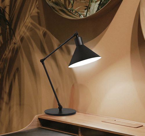 Lampada da tavolo - CAPUCHINA S - Luxcambra - per ufficio / in nichel / contemporanea