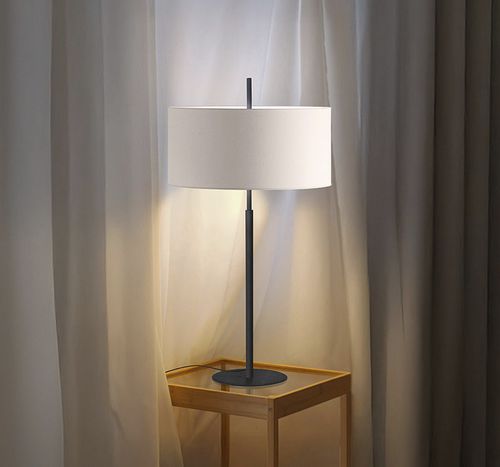 Lampada da tavolo - NAUTIC S - Luxcambra - in nichel / in cotone / contemporanea