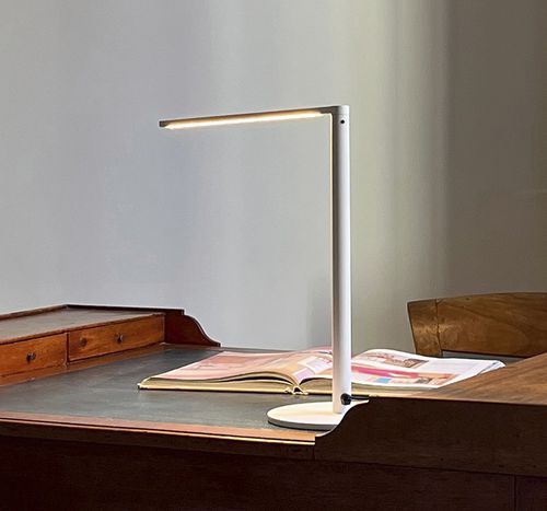 Lampada da tavolo - MATRIX S - Luxcambra - in nichel / contemporanea / con cavo