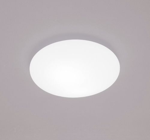 Plafoniera contemporanea - MOON 3 PL - Luxcambra - rotonda / ovale / in nichel