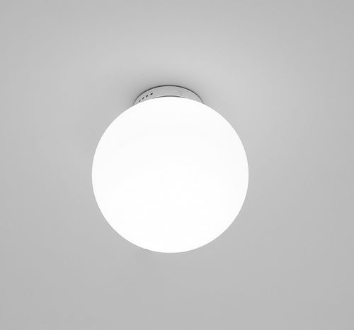 Plafoniera contemporanea - MOON 1 PL - Luxcambra - rotonda / sferica / in nichel