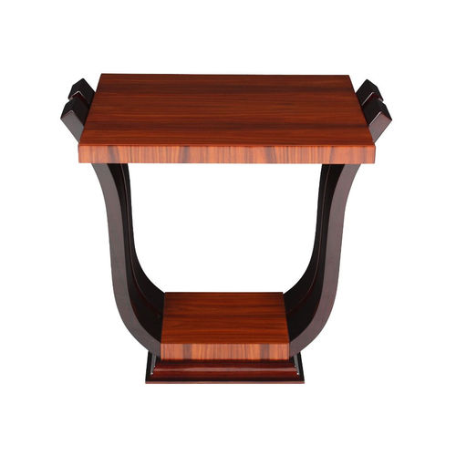 Tavolo d'appoggio Art Deco - BS057 - Cygal Art Deco GmbH & Co. KG - in legno con vernice di protezione brillante / in legno di rosa / con supporto in legno con vernice di protezione
