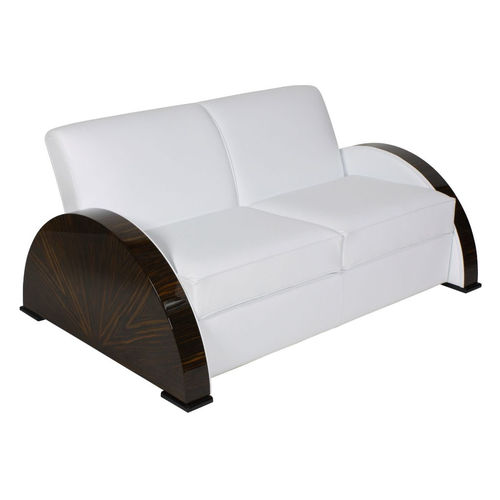 Divano Art Deco - SF067 - Cygal Art Deco GmbH & Co. KG - in tessuto / in pelle / con braccioli