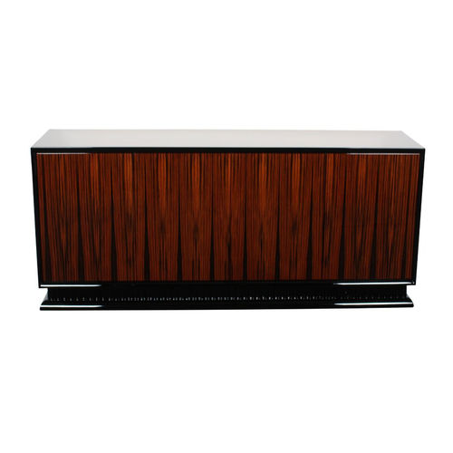 Credenza Art Deco - SB003 - Cygal Art Deco GmbH & Co. KG - in legno laccato brillante / in ebano di macassar / con ripiano