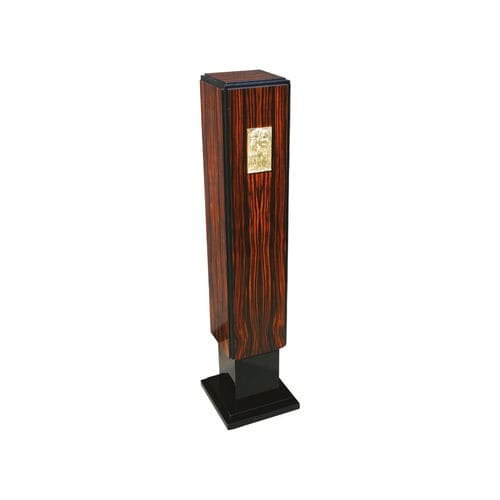 Piedistallo Art Deco - SE001 - Cygal Art Deco GmbH & Co. KG - in ottone / in ebano di macassar