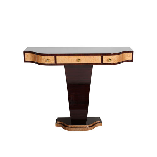Consolle Art Deco - KS005 - Cygal Art Deco GmbH & Co. KG - in palissandro / con supporto in legno / con cassetti