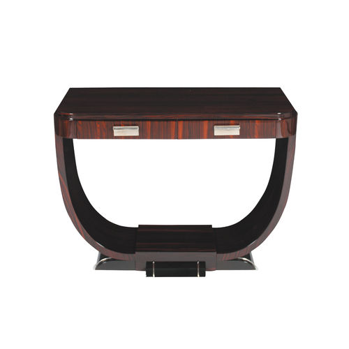 Consolle Art Deco - KS022 - Cygal Art Deco GmbH & Co. KG - in legno con vernice di protezione brillante / in ebano di macassar / con supporto in legno