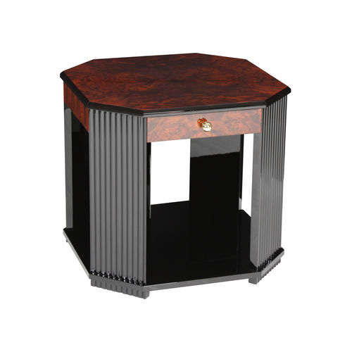 Tavolo d'appoggio Art Deco - BS016 - Cygal Art Deco GmbH & Co. KG - in legno / in legno con vernice di protezione brillante / con supporto in legno con vernice di protezione