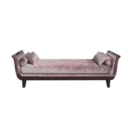 Dormeuse Art Deco - SF124M - Cygal Art Deco GmbH & Co. KG - in velluto / in pelle / in legno massiccio