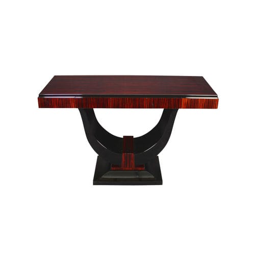 Consolle Art Deco - KS036 - Cygal Art Deco GmbH & Co. KG - in legno con vernice di protezione brillante / in ebano di macassar / rettangolare