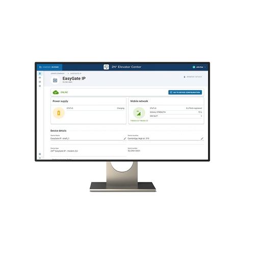 Software di gestione di controllo accessi e sicurezza - 2N ELEVATOR CENTER - 2N TELEKOMUNIKACE - di monitoraggio / per impianto domotico / per ascensore