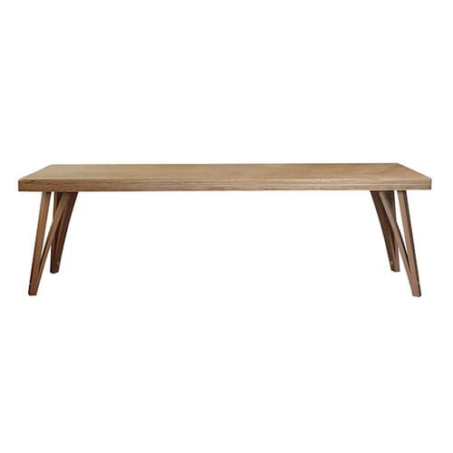 Panca design scandinavo - VIGGO - Danerka - in rovere / in legno compensato / FSC