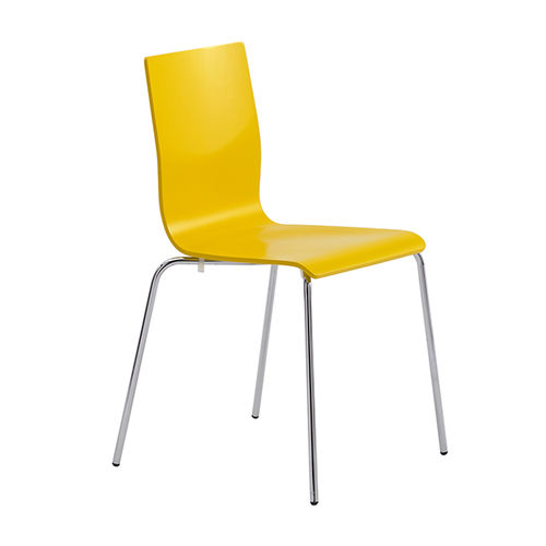 Sedia visitatore design scandinavo - ANNI - Danerka - da interno / in tessuto / in faggio