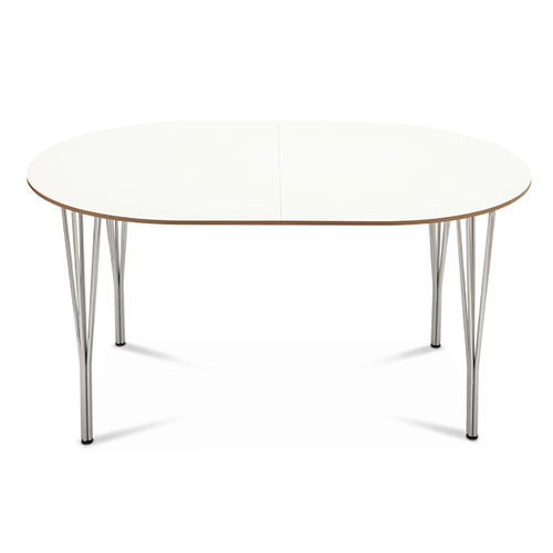 Tavolo contemporaneo - CONTRACT - Danerka - impiallacciato in legno / in acciaio / in linoleum
