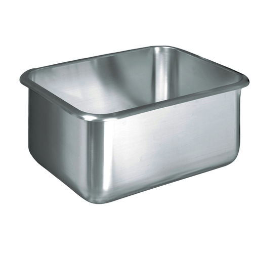 Lavabo da incasso - SK5020WELD - Intra Teka - in acciaio inossidabile / rettangolare / contemporaneo