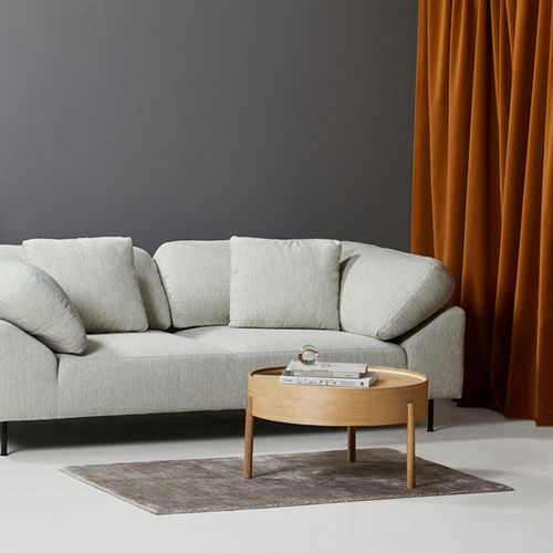 Tappeto contemporaneo - TINT - WOUD - a tinta unita / rettangolare / tufted