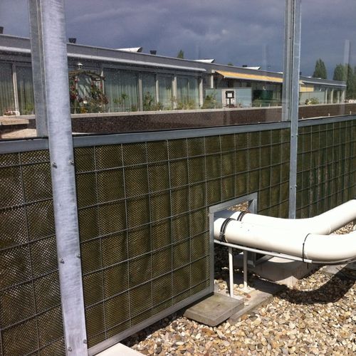 Barriera antirumore con pannelli modulari - NOISE-REDUCER ACOUSTIC - Kokosystems BV - prefabbricata / in acciaio galvanizzato / in lamiera d'acciaio