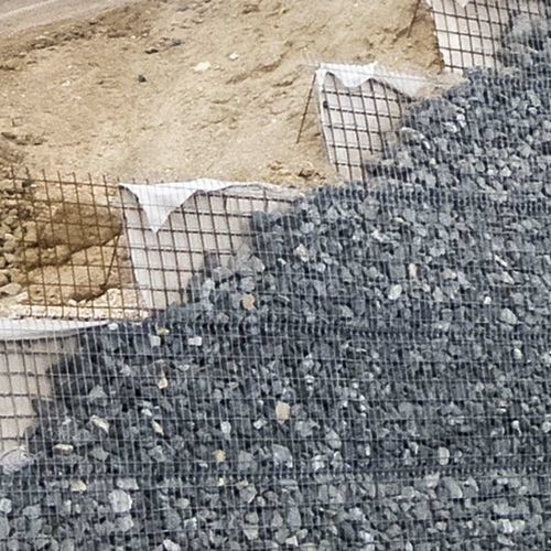 Geogriglia di consolidamento - SECUGRID® M3 DW - NAUE - di protezione / per muro di contenimento / in rete