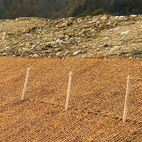 Sistema di fissaggio in legno - SECUMAT® GREEN PINW - NAUE - per rafforzamento del suolo