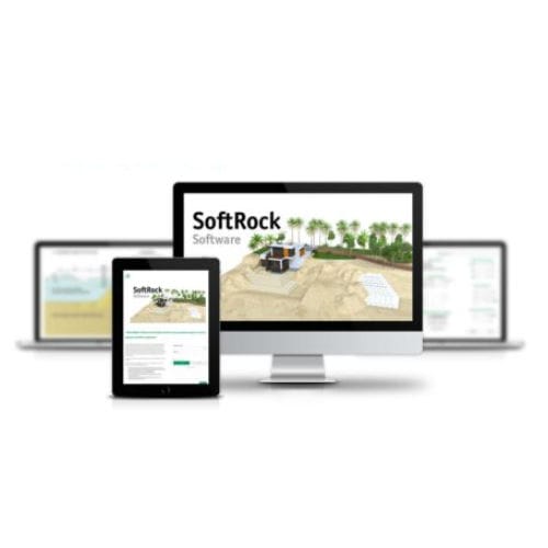Software di progettazione - SOFTROCK  - NAUE - di calcolo geotecnico / per strutture in calcestruzzo