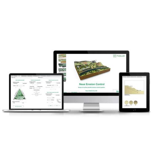 Software di calcolo geotecnico - EROSION CONTROL - NAUE - per strutture in calcestruzzo