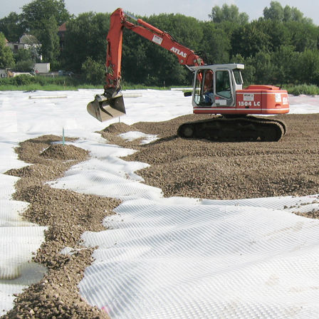 Geogriglia di consolidamento - COMBIGRID®  - NAUE - di protezione / per fondazione / per strade