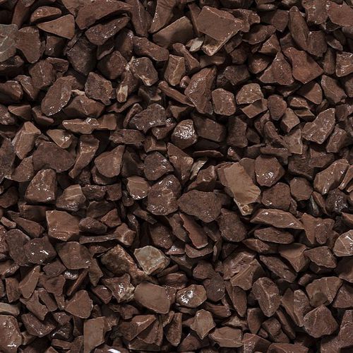 Ghiaia in marmo - MARRONE MOGANO - Inter-minerals - per esterni / frantumata