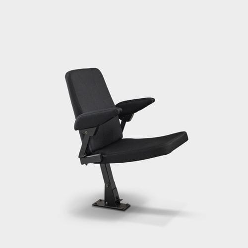 Sedia per auditorium contemporanea - GALANT - Jezet Seating - da interno / in tessuto ignifugo / con supporto in metallo verniciato