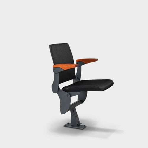 Sedia per auditorium contemporanea - Polar Comfort - Jezet Seating - da interno / in tessuto ignifugo / con supporto in metallo verniciato