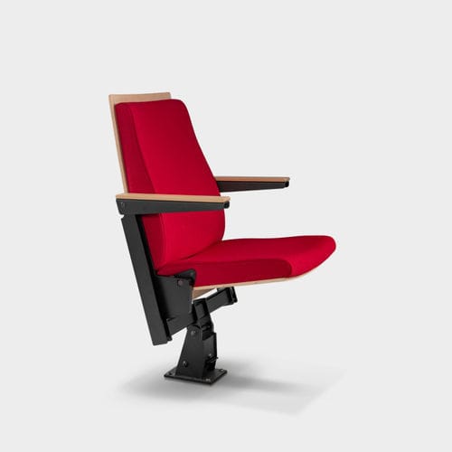 Sedia per auditorium contemporanea - Armada - Jezet Seating - da interno / in tessuto ignifugo / con supporto in metallo verniciato