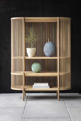 Credenza alta - Bastone Cabinet – Oak - Poiat | Furniture - contemporanea / in rovere / in legno massiccio