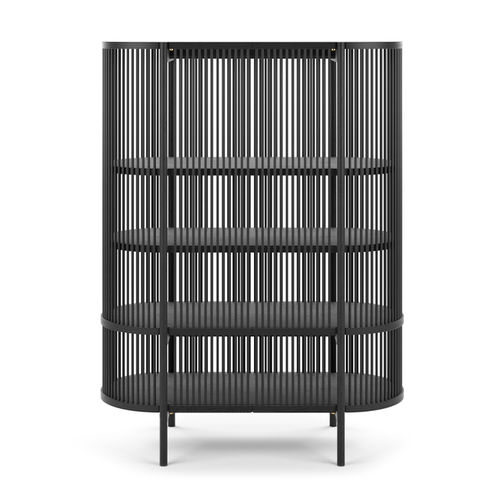 Vetrina armadio contemporanea - BASTONE: WITH DOORS - Poiat | Furniture - da appoggio / in rovere / in legno massiccio