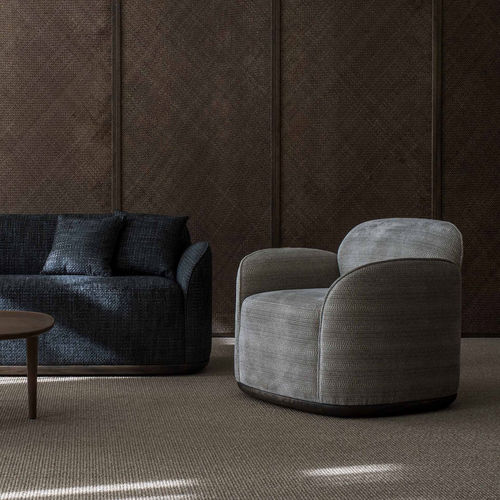 Divano contemporaneo - Unio - Poiat | Furniture - in tessuto / con cuscino rimovibile / con braccioli