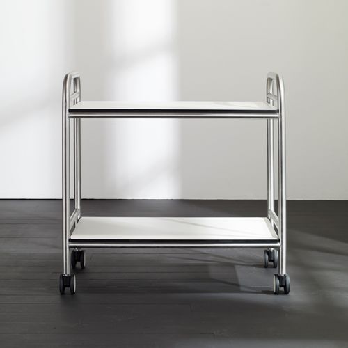 Carrello di servizio - cube Design - per vassoi gastronorm / contract / in laminato