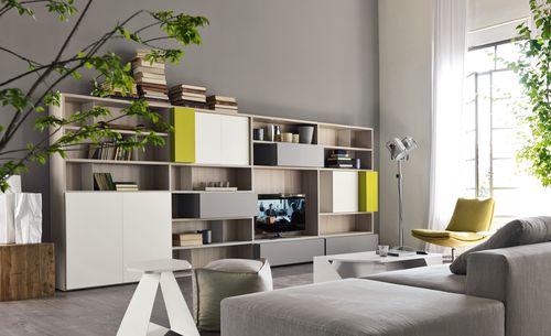 Mobile TV contemporaneo - CITYLIFE 16 - Doimo City Line - in legno / non specificato