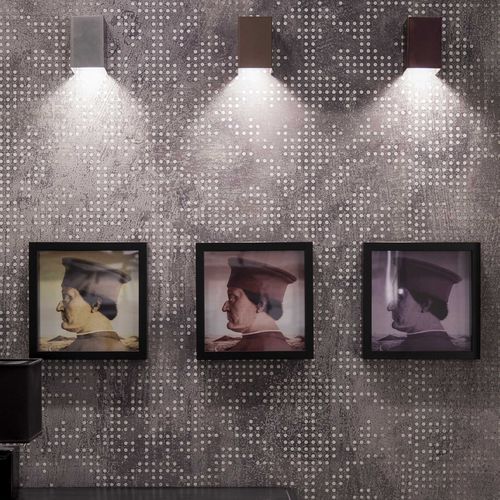 Applique contemporanea - KUBE  - OLEV S.r.l. - da interno / in metallo / rettangolare