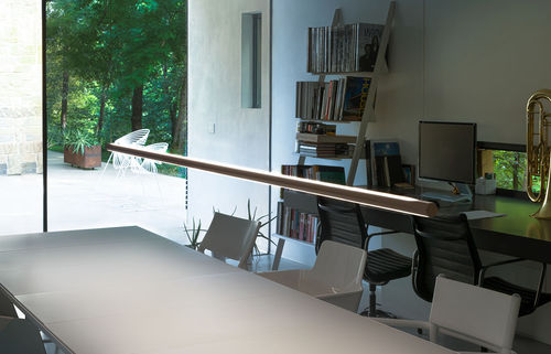 Luce a sospensione - POLY - OLEV S.r.l. - LED / lineare / in metallo