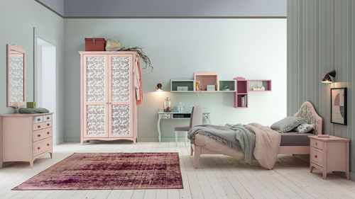 Cameretta in legno - ROMANTIC ROOM 2 - Callesella - per bimba