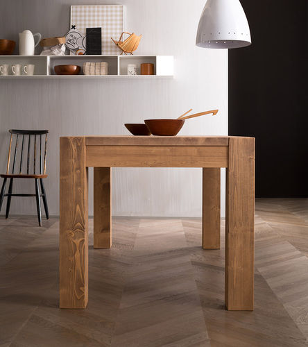 Tavolo contemporaneo - ESENCAJ - Callesella - in legno / rettangolare / allungabile
