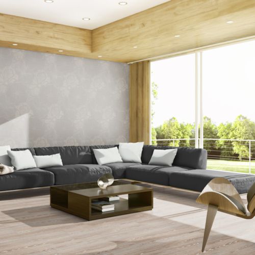 Rivestimento murale in viscosa - NOBLE 9903 - ado goldkante - in poliestere / finitura naturale / aspetto tessuto