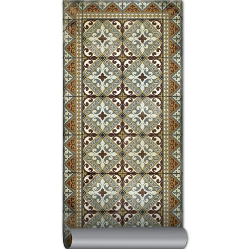 Tappeto contemporaneo - WABI SABI -L1-AN - BEIJA FLOR - geometrico / in vinile / rettangolare